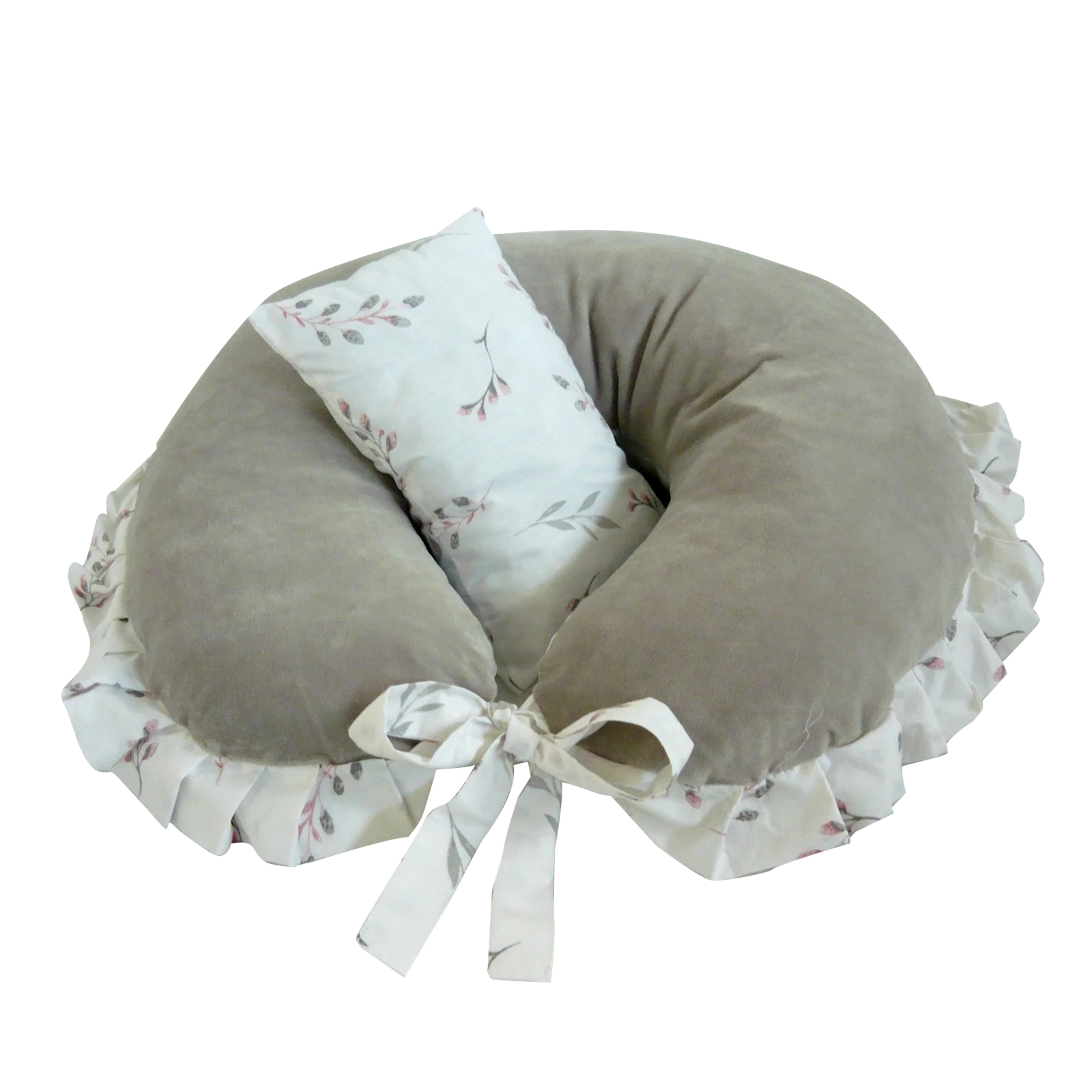 Olivia Breastfeeding Pillow (Stone)