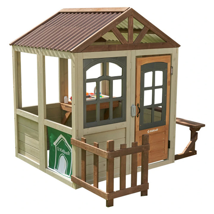 Kidkraft Pioneer Cottage Wooden Playhouse