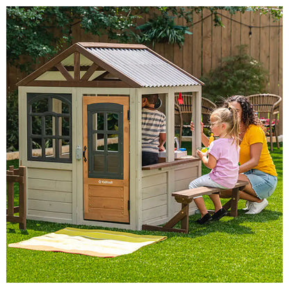Kidkraft Pioneer Cottage Wooden Playhouse