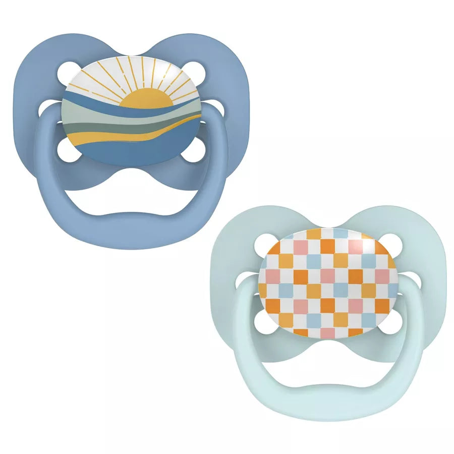 Dr. Browns Advantage Pacifier - Stage 1, 2-Pack (Blue) Dr. Browns Advantage Pacifier - Stage 1, 2-Pack (Blue)