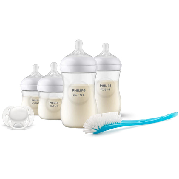 Philips Avent Natural 3.0 Feeding Newborn Gift Set W/ 4 Bottles - SCD838/11