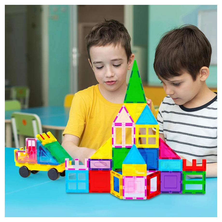 Picasso Magnetic Tiles with Carry Bag 101 Pieces