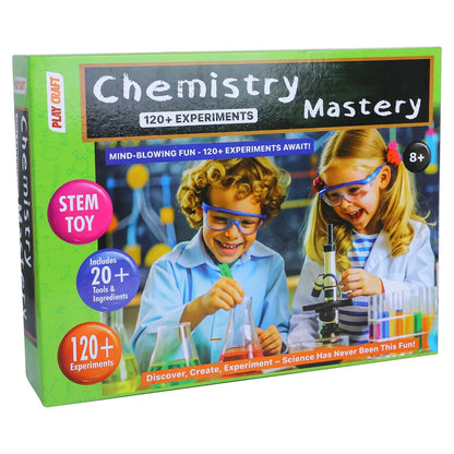 Play Craft Chemistry Mastery Science Kit (125+ Experiments)