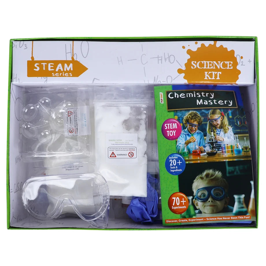 Play Craft Chemistry Mastery Science Kit (125+ Experiments)
