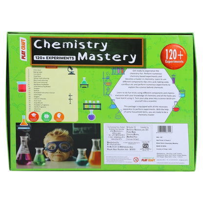 Play Craft Chemistry Mastery Science Kit (125+ Experiments)