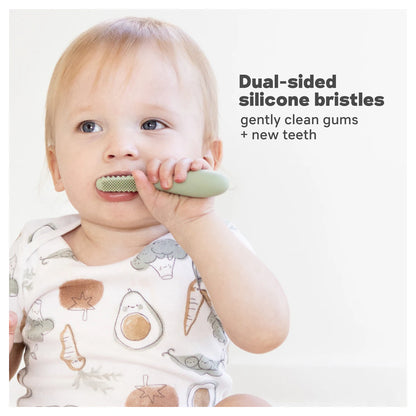 ezpz Baby-Led Toothbrush (Blush)