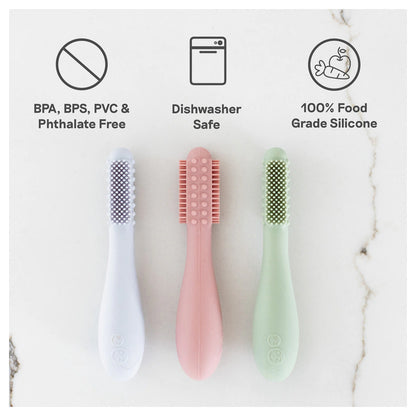 ezpz Baby-Led Toothbrush (Blush)