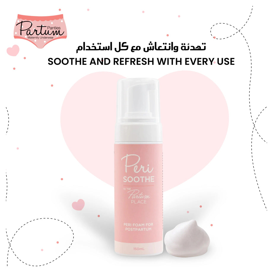 Partum Panties Peri Soothe Peri Foam