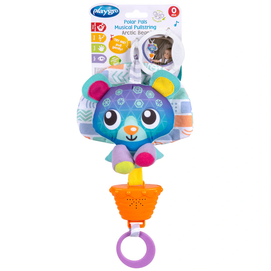 Playgro Polar Pals Musical Pullstring Bear Playgro Polar Pals Musical Pullstring Bear