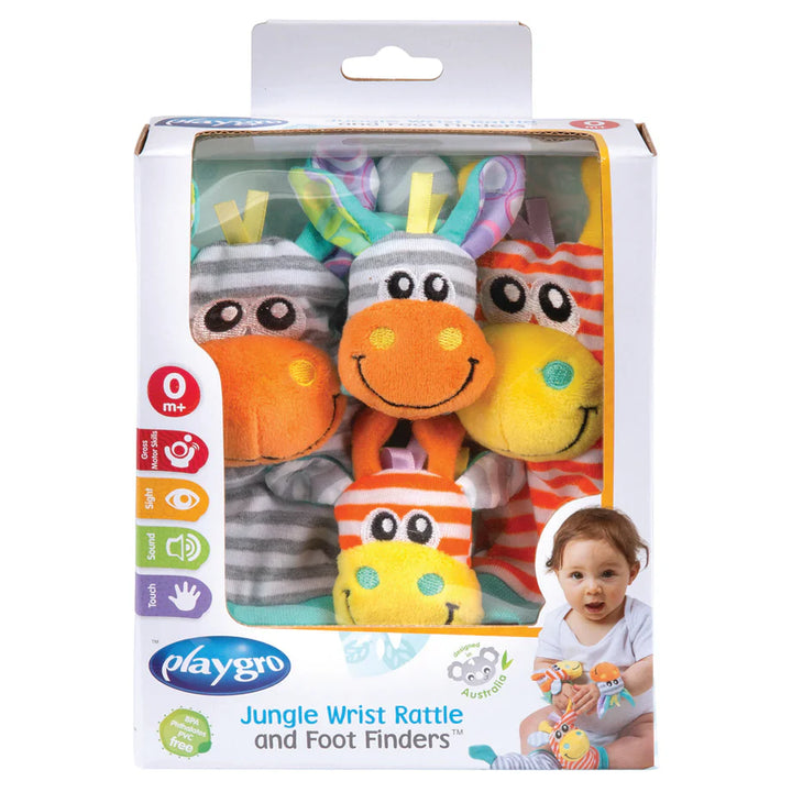 Jungle Wrist Rattle and Foot Finder Refresh