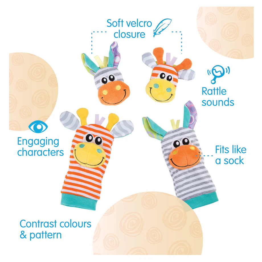 Jungle Wrist Rattle and Foot Finder Refresh Jungle Wrist Rattle and Foot Finder Refresh
