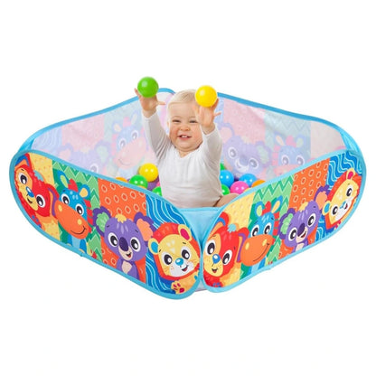 Playgro Adventure Pals Ball Pit Pop-Up Play Tent with Colorful Balls