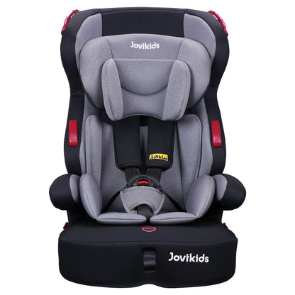 Jovikids Tammy Convertible Car Seat (9M–12Y, Group 1/2/3) (Grey)