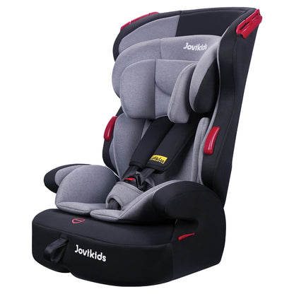 Jovikids Tammy Convertible Car Seat (9M–12Y, Group 1/2/3) (Grey)