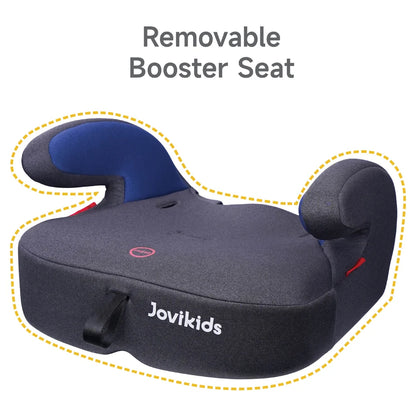 Jovikids Tammy Convertible Car Seat (9M–12Y, Group 1/2/3) (Navy Blue)