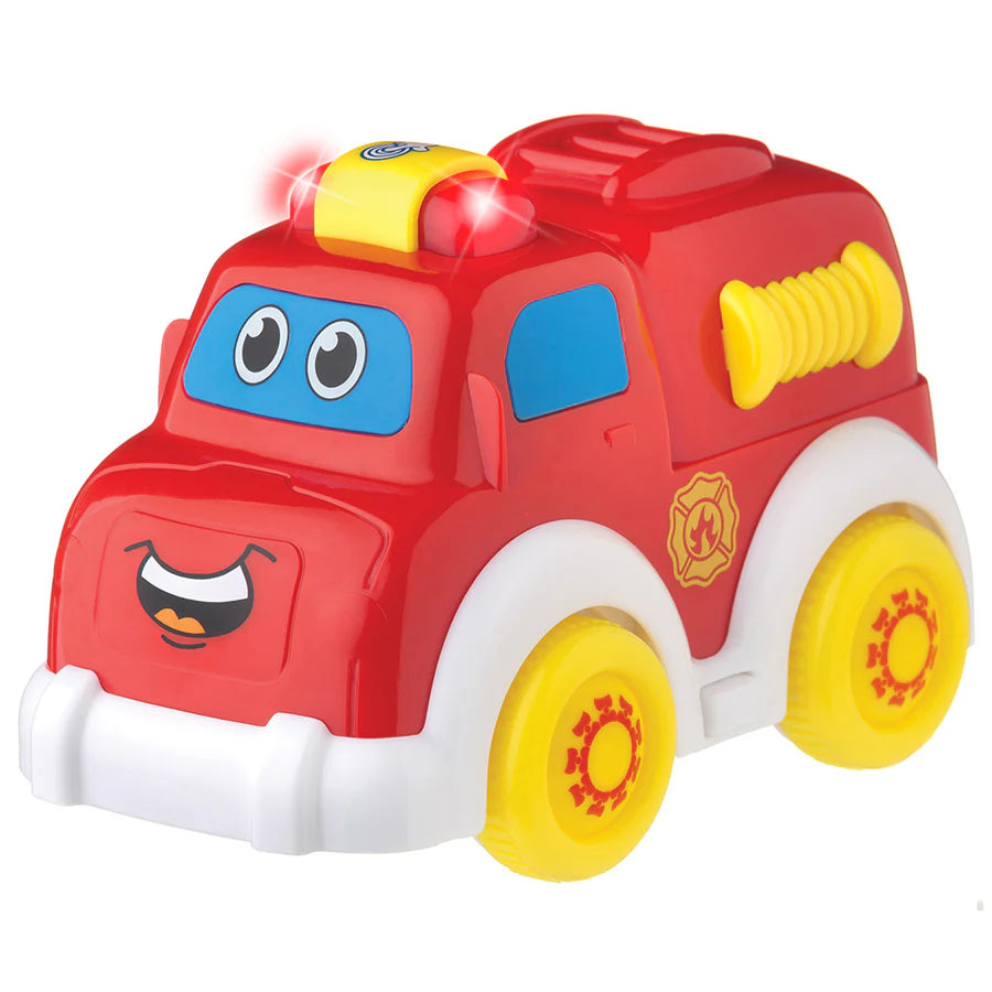 شاحنة إطفاء مزودة بمصابيح وأصوات من Playgro شاحنة إطفاء مزودة بمصابيح وأصوات من Playgro