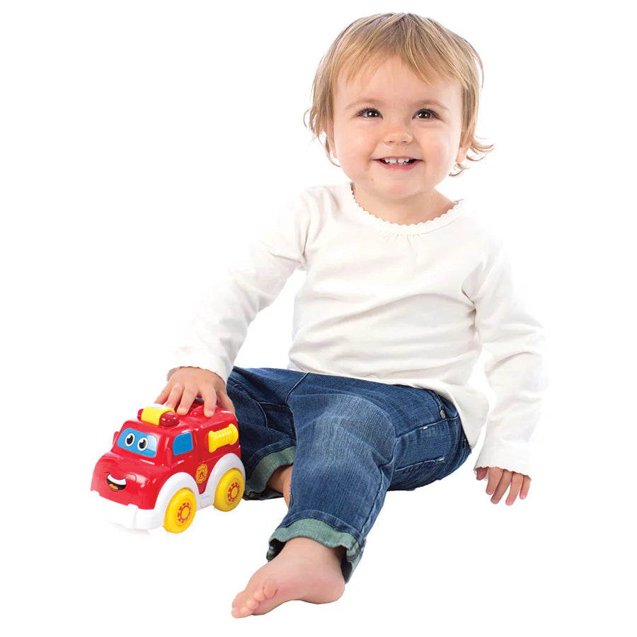 شاحنة إطفاء مزودة بمصابيح وأصوات من Playgro شاحنة إطفاء مزودة بمصابيح وأصوات من Playgro