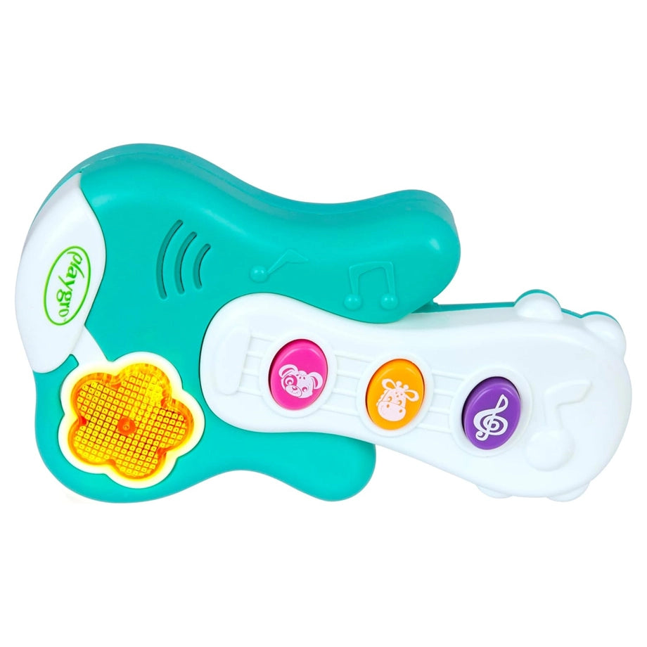 Playgro Little Strummer Light-Up Guitar Musical Baby Toy with Sounds, Flash