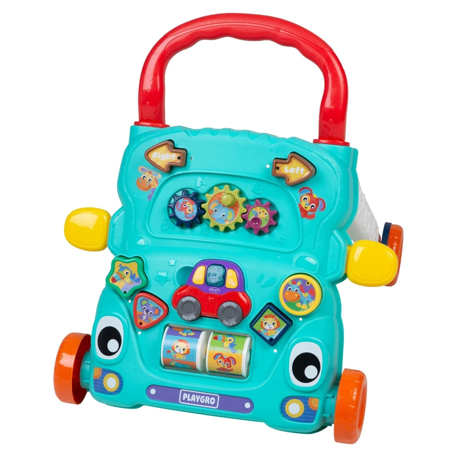 Playgro Magical Activity Walker Sturdy Push Walker & Panel