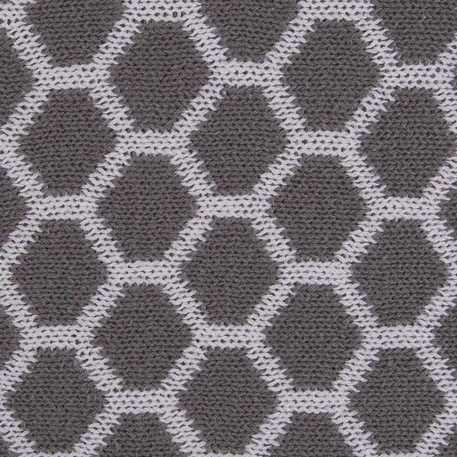 Playgro Cotton Blanket Wrap Honeycomb (Grey)