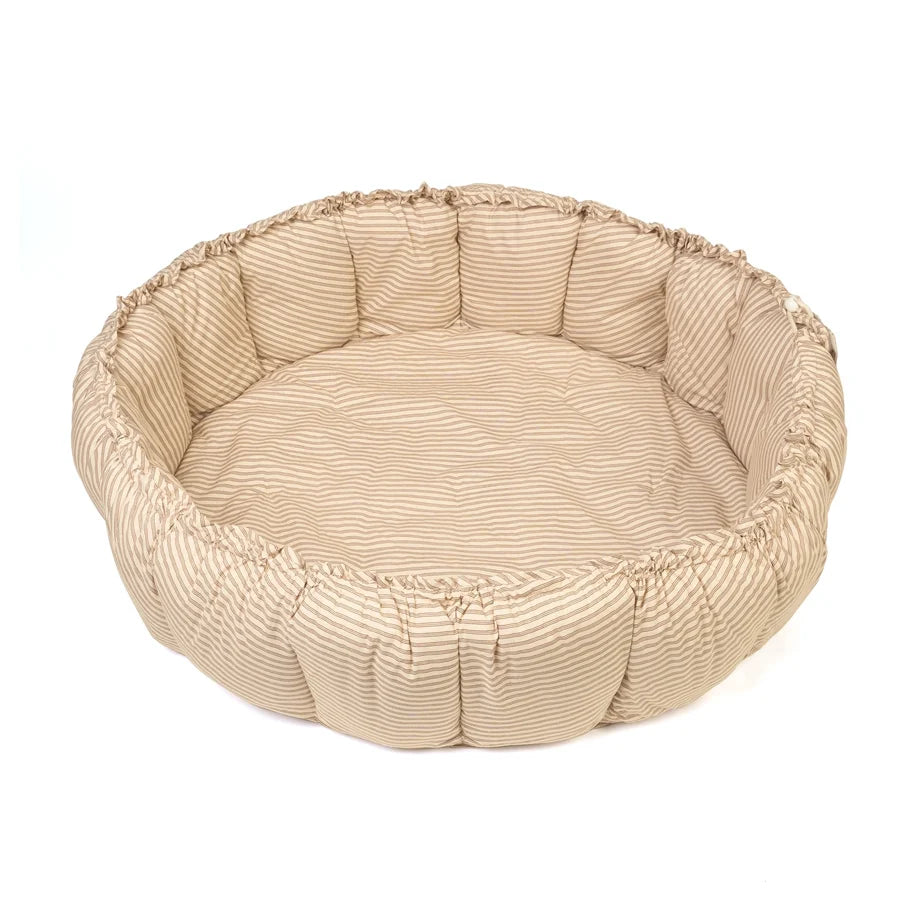 Play&Go Bloom Organic Babymat (Stripes Brown)