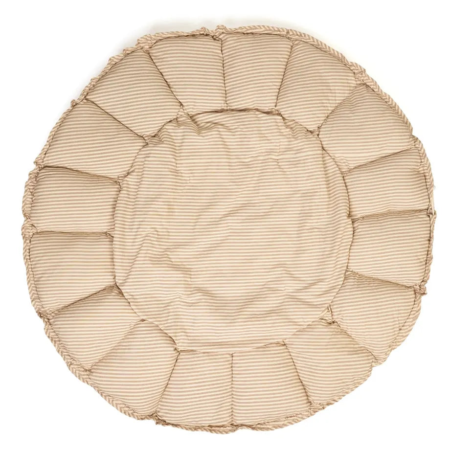 Play&Go Bloom Organic Babymat (Stripes Brown)