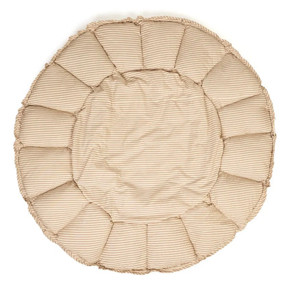 Play&Go Bloom Organic Babymat (Stripes Brown)