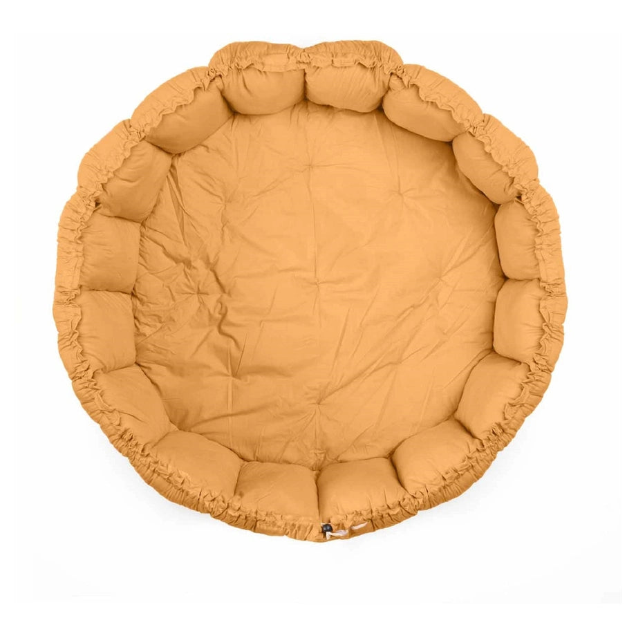 Play&Go Bloom Organic Babymat (Mustard Chai Tea)