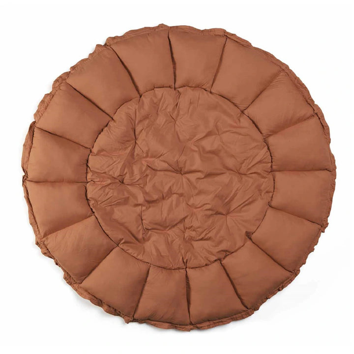 Play and Go Bloom Organic Babymat Tawny Brown