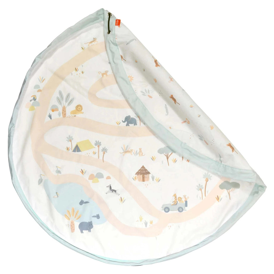 Play&Go 2 In 1 Playmat & Toy Storage Bag Jungle