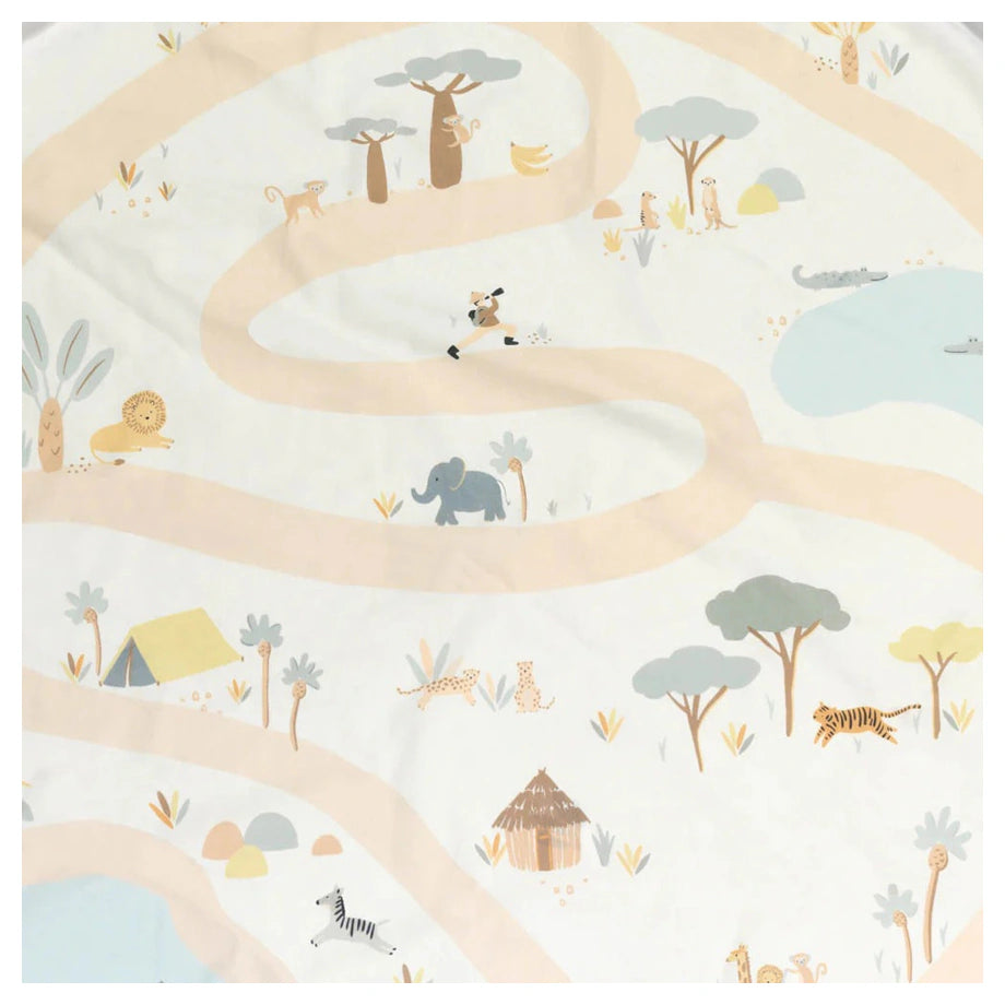 Play&Go 2 In 1 Playmat & Toy Storage Bag Jungle