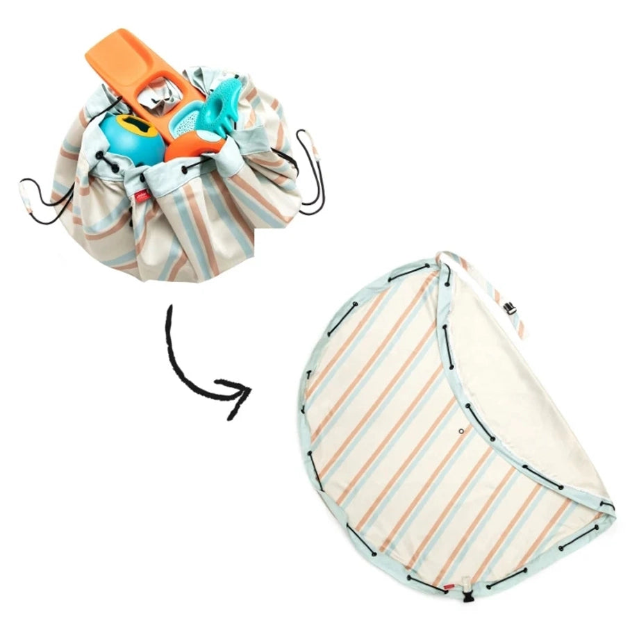 Play&Go Outdoor Playmat and Storage Bag (Stripes)