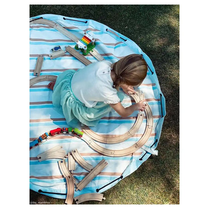 Play&Go Outdoor Playmat and Storage Bag (Stripes)