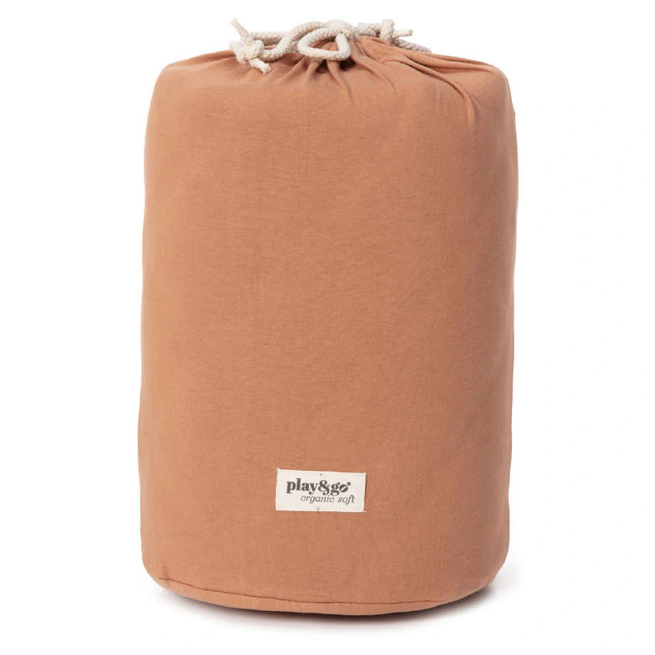 Play&Go 2 In 1 Playmat & Toy Storage Bag Tawny Brown Organic Babymat
