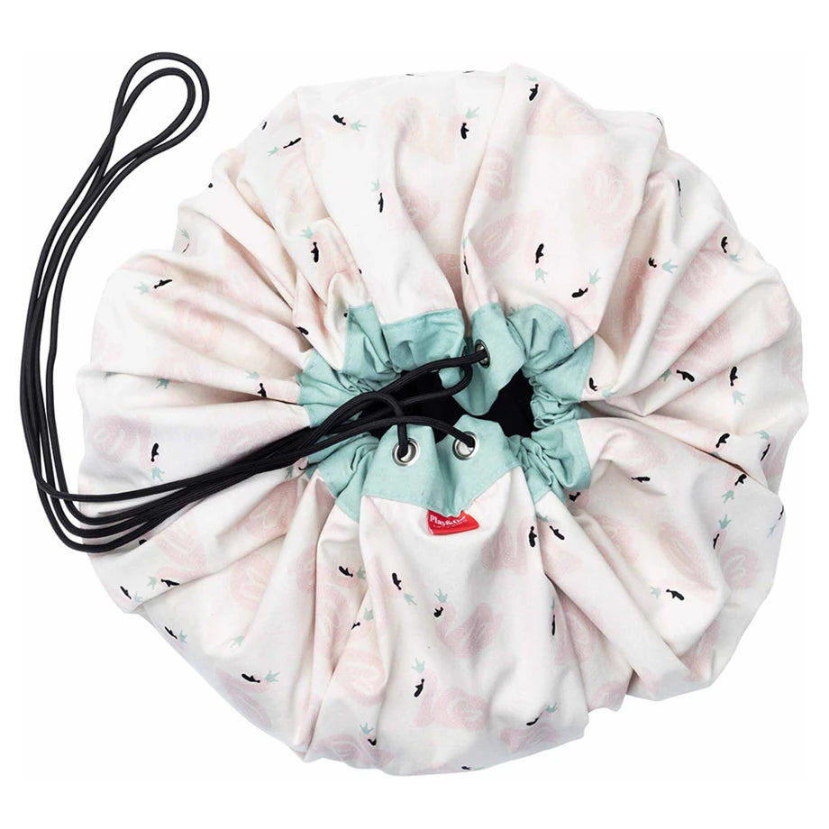Play&Go 2 In 1 Playmat & Toy Storage Bag Swan