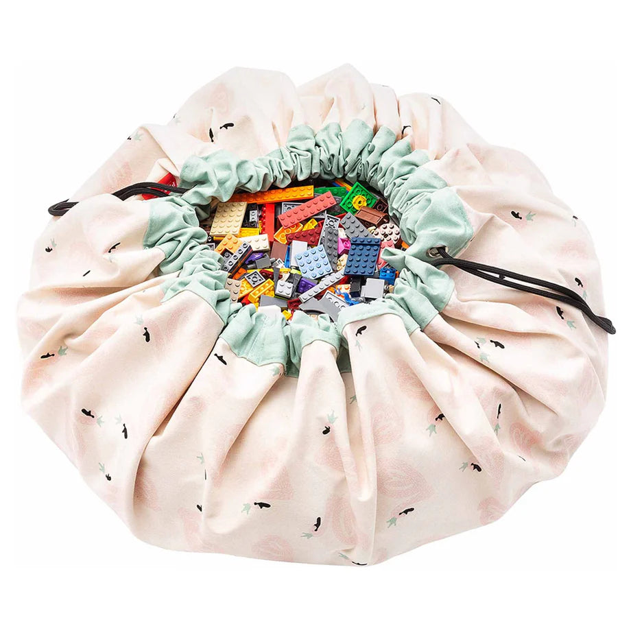 Play&Go 2 In 1 Playmat & Toy Storage Bag Swan