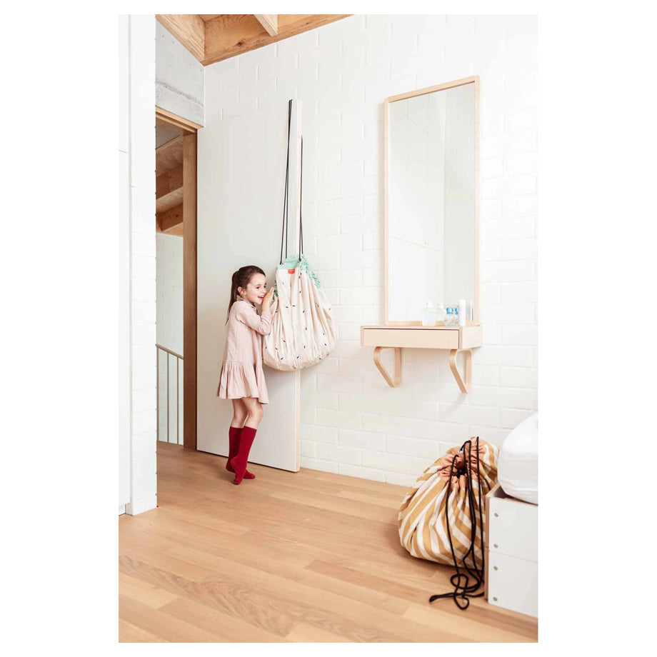 Play&Go 2 In 1 Playmat & Toy Storage Bag Swan