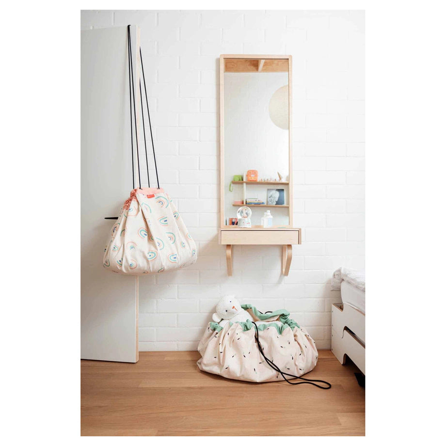 Play&Go 2 In 1 Playmat & Toy Storage Bag Swan