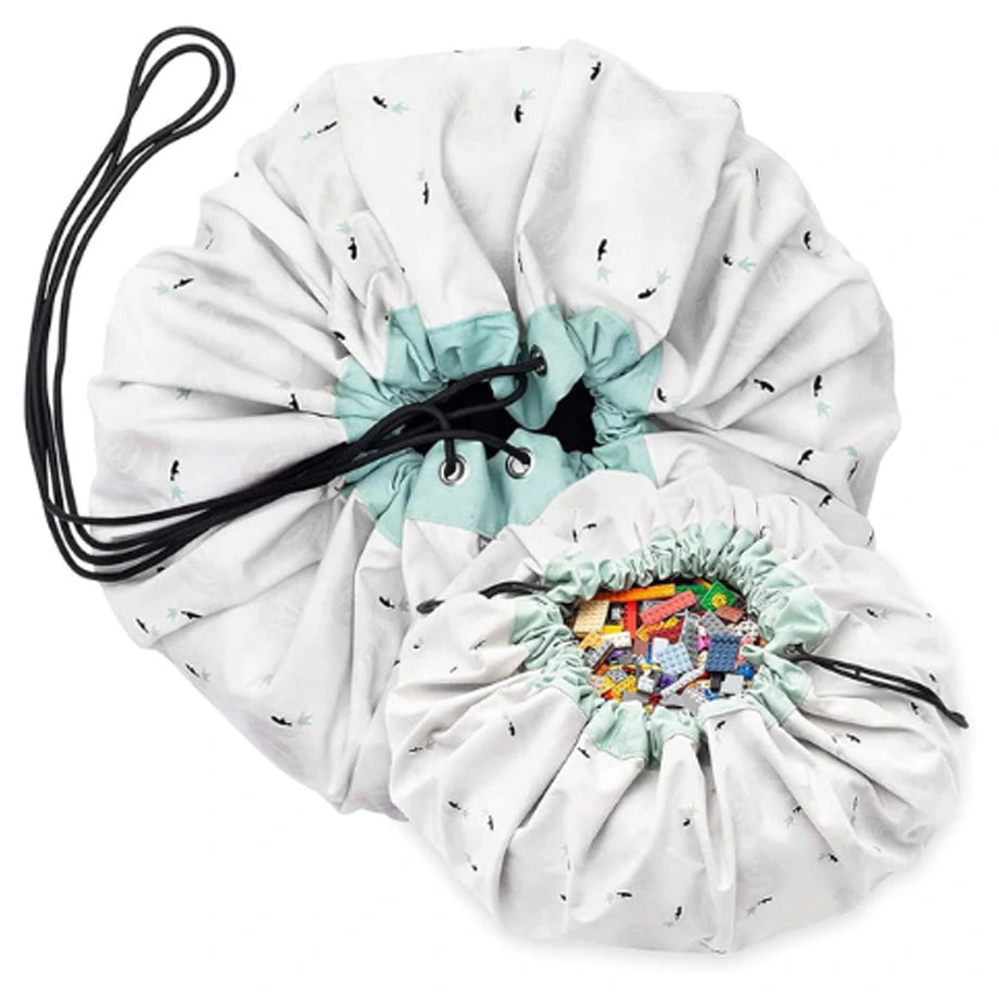 Play&Go 2 In 1 Playmat & Toy Storage Bag Swan