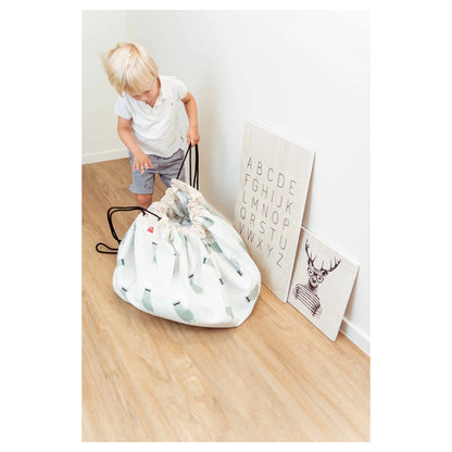 Play&Go 2 In 1 Playmat & Toy Storage Bag Train