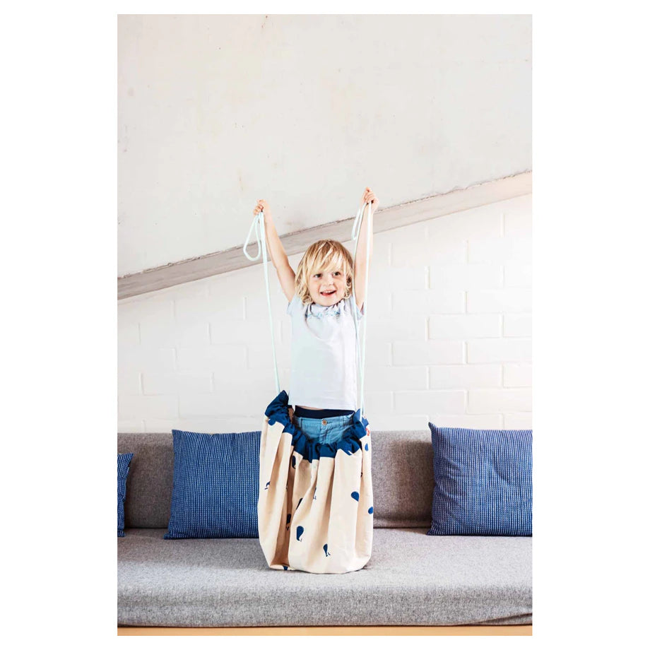 Play&Go 2 In 1 Playmat & Toy Storage Bag Whale