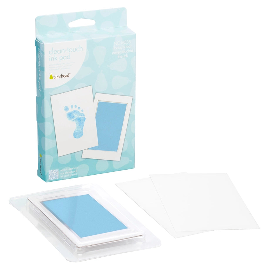Pearhead Clean-Touch Ink Pad (Blue)