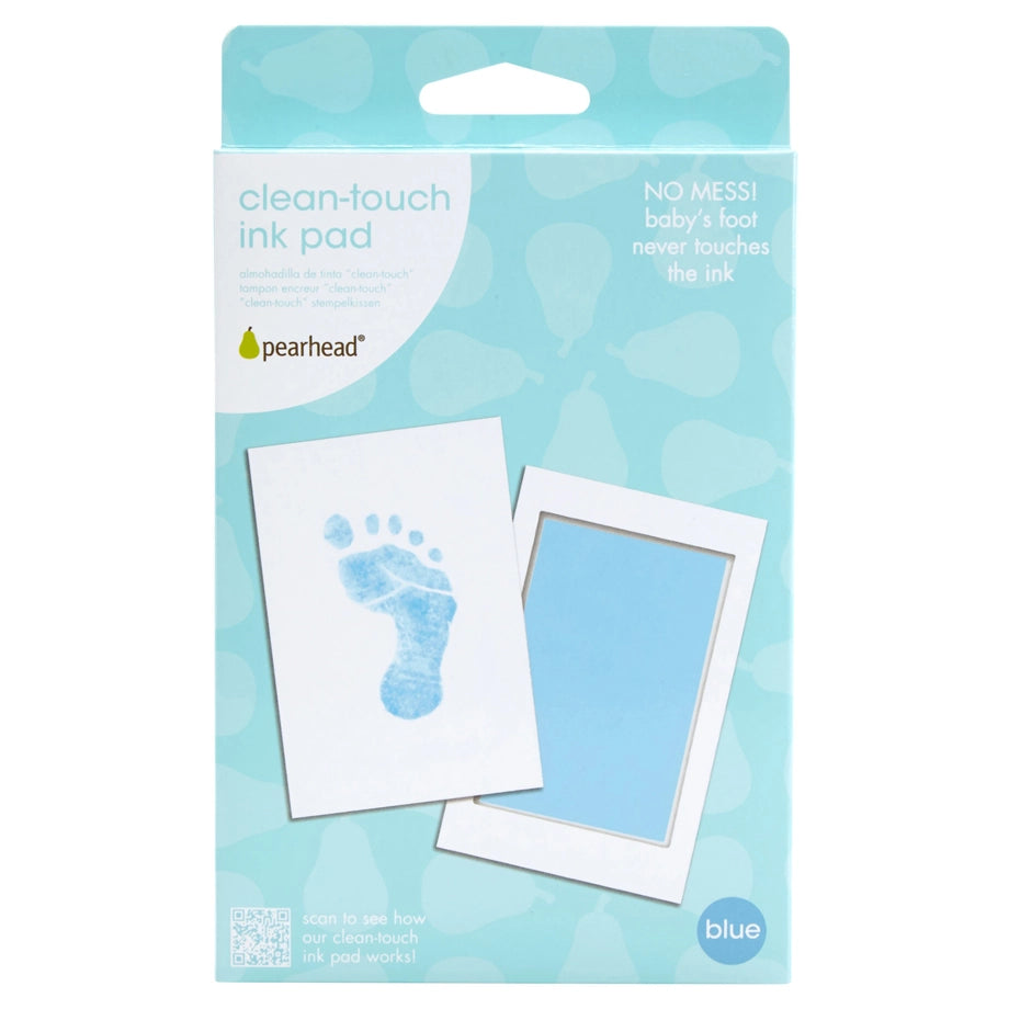 Pearhead Clean-Touch Ink Pad (Blue)