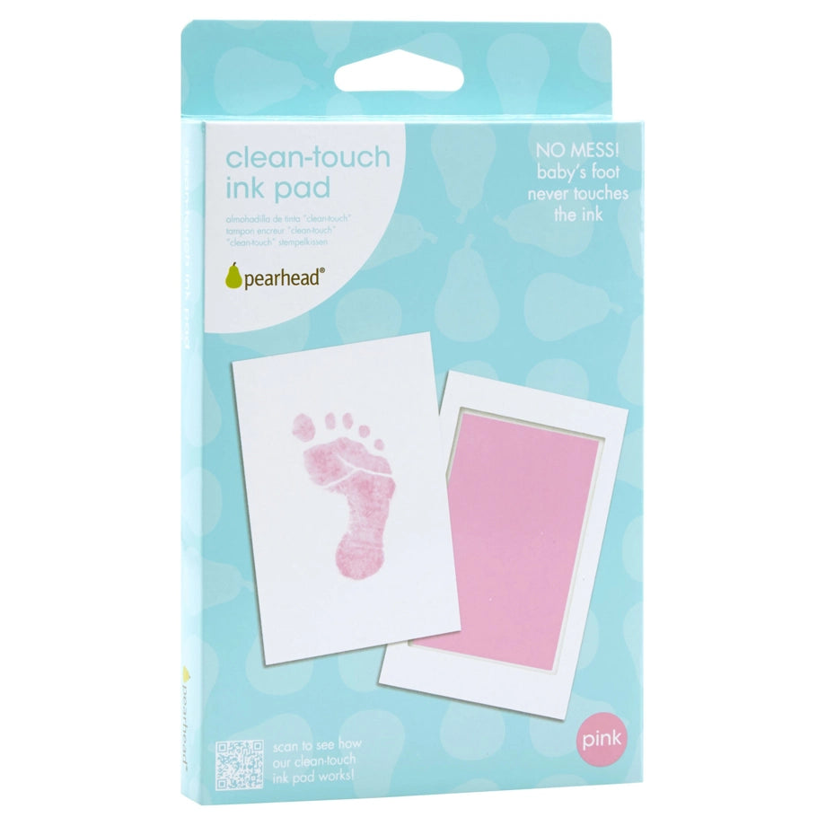 Pearhead Clean-Touch Ink Pad (Pink)