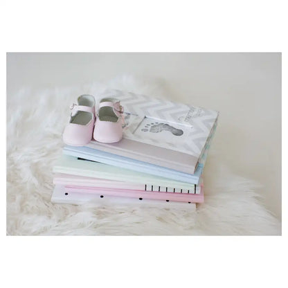 Pearhead Chevron Baby Book (Grey)