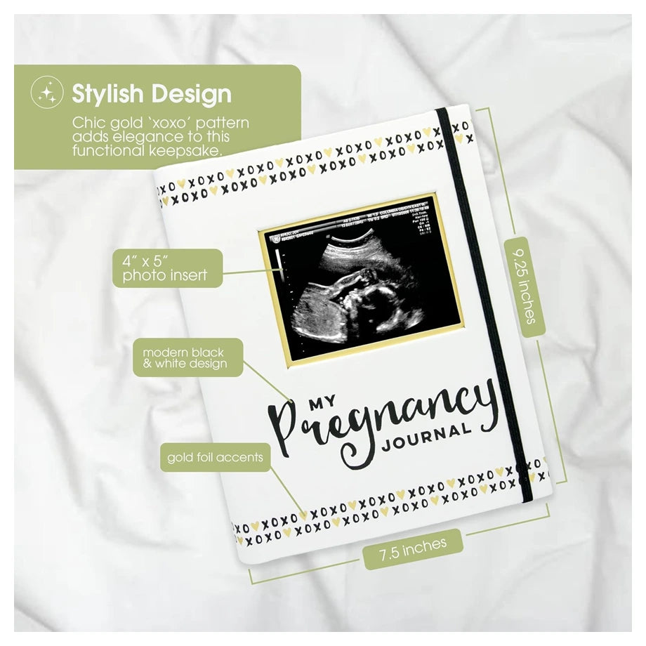 Pearhead Pregnancy Journal (White)