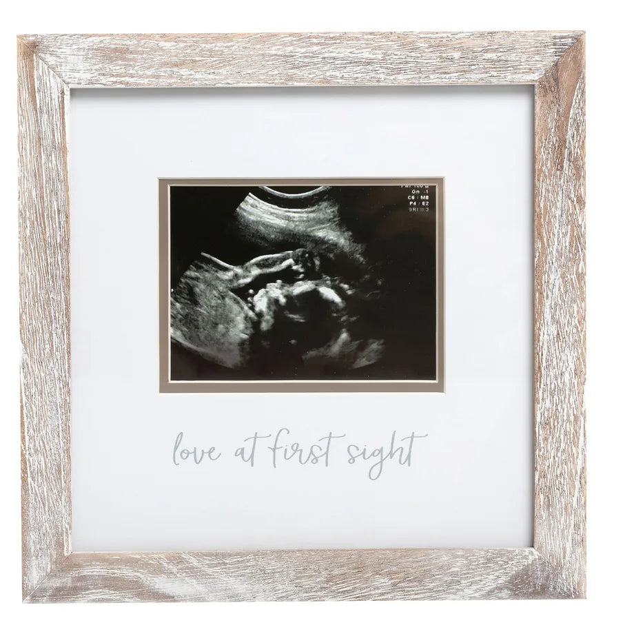Pearhead Rustic Sonogram Frame