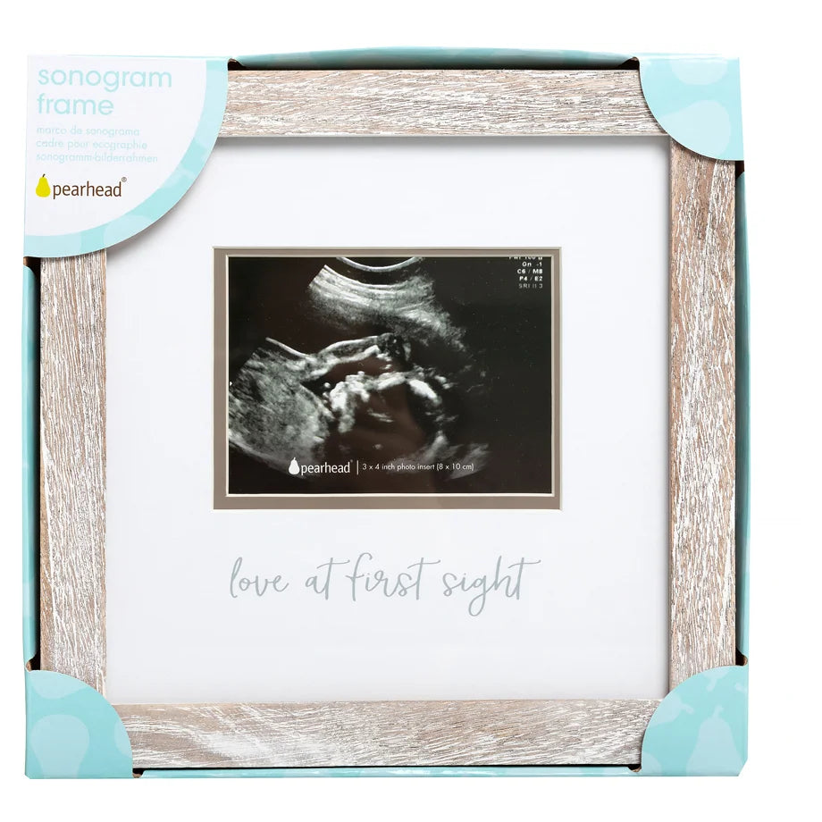 Pearhead Rustic Sonogram Frame
