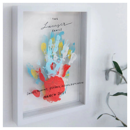 Pearhead Clear Family Print Frame