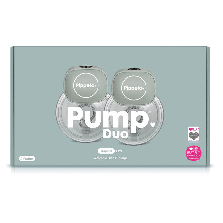 Pippeta Led Wearable Hands Free Breast Pump Sea Salt (Pack Of 2)